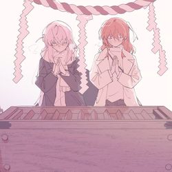 This is a pixiv picture whose title is ぼざろlog.
