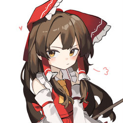 This is a pixiv picture whose title is Hakurei Reimu.