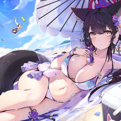 This is a pixiv picture whose title is ワカモ.