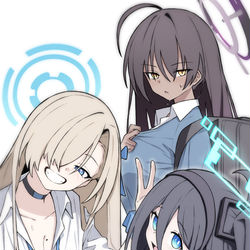 This is a pixiv picture whose title is 天童アリス, 一之瀬アスナ, 角楯カリン.