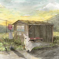 This is a pixiv picture whose title is 〜うさぎさんのお盆８〜.