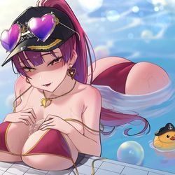 This is a pixiv picture whose title is 宝鐘マリン.