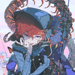 This is a pixiv picture whose title is 呪縛のグロテスク.