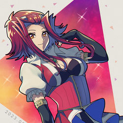 This is a pixiv picture whose title is 十六夜アキさん.