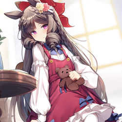 This is a pixiv picture whose title is お嬢.