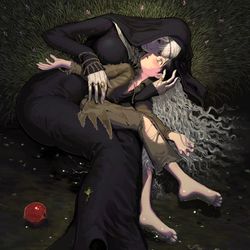 This is a pixiv picture whose title is ちょっとびっくりした.