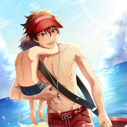 This is a pixiv picture whose title is ライフセイバー千秋.
