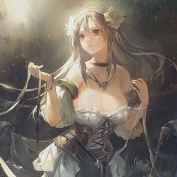 This is a pixiv picture whose title is Una Atadura.