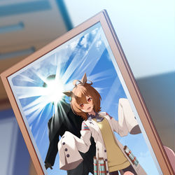 This is a pixiv picture whose title is モルモット君は写真写りが悪い.
