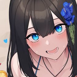 This is a pixiv picture whose title is 💙💙💙.