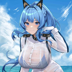 This is a pixiv picture whose title is 海伦.