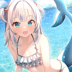 This is a pixiv picture whose title is 水着ぐら.