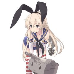 This is a pixiv picture whose title is 島風.