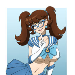 This is a pixiv picture whose title is Magical Girl Emie.
