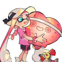 This is a pixiv picture whose title is フェスお疲れ様🦑！！.