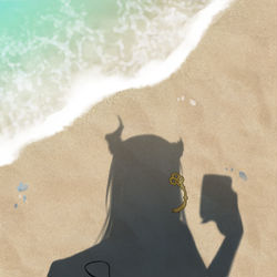 This is a pixiv picture whose title is HoloAdvent Beach Meme.