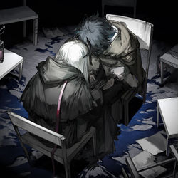This is a pixiv picture whose title is 活下去.