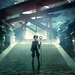 This is a pixiv picture whose title is 壊れ始めた世界.