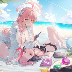 This is a pixiv picture whose title is ブルアカ.