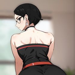 This is a pixiv picture whose title is Sarada.