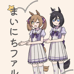 This is a pixiv picture whose title is 『まいにちファル子☆100にちぶん』委託開始！.