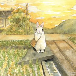 This is a pixiv picture whose title is 〜うさぎさんのお盆11〜.