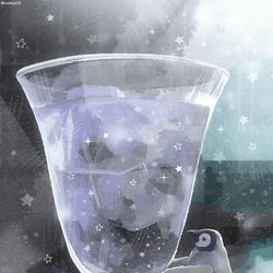 This is a pixiv picture whose title is 星降る.