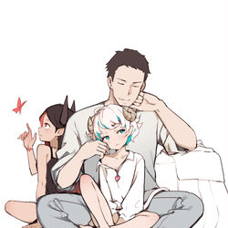 This is a pixiv picture whose title is A scene in WP story.