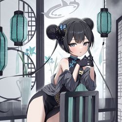 This is a pixiv picture whose title is ２日目、竜華キサキ.