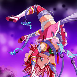 This is a pixiv picture whose title is 【イラストまとめ】怯え顔ピンチ.