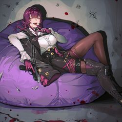 This is a pixiv picture whose title is カフカ.