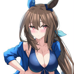 This is a pixiv picture whose title is アヤベさん🐴👙.