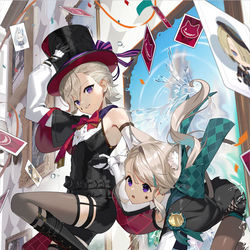 This is a pixiv picture whose title is テイワットでの果てなき冒険の旅・フォンテーヌ編.