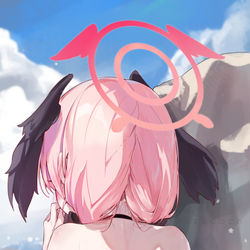 This is a pixiv picture whose title is コハル.