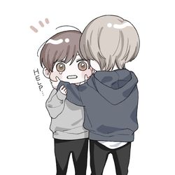 This is a pixiv picture whose title is 【創作BL】はじゆいいっぱい.