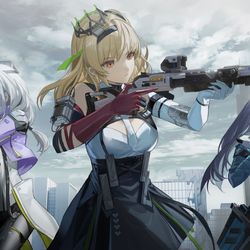 This is a pixiv picture whose title is 尘白.