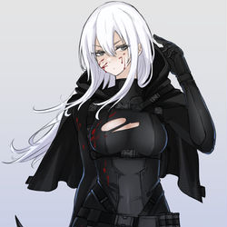 This is a pixiv picture whose title is 工作員さん.