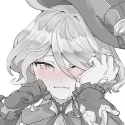 This is a pixiv picture whose title is 涙.