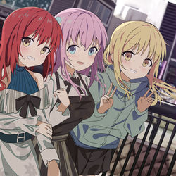This is a pixiv picture whose title is ぼっち・ざ・ろっく!.