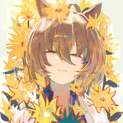 This is a pixiv picture whose title is タキオン.