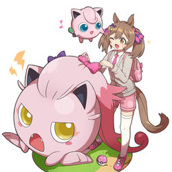 This is a pixiv picture whose title is ピンクでまるい子.