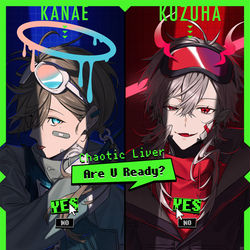 This is a pixiv picture whose title is カオティックライバー.