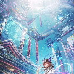 This is a pixiv picture whose title is Loong Palace.
