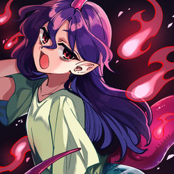 This is a pixiv picture whose title is なんすか、こんな時間に.