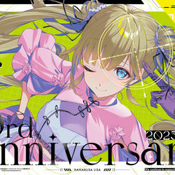 This is a pixiv picture whose title is 英リサ 3rd Anniversary💐.