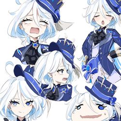 This is a pixiv picture whose title is Furina's variant.