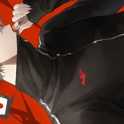This is a pixiv picture whose title is 🩸.