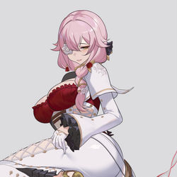 This is a pixiv picture whose title is 想做星绘小姐的犬系随从.