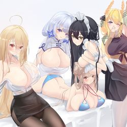 This is a pixiv picture whose title is イラストリアス級！.