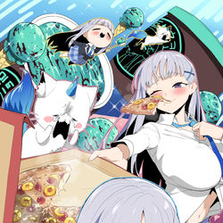 This is a pixiv picture whose title is 유니꺼하는 법.